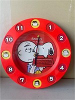 Vintage Peanuts clock