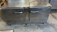 Stainless steel traulsen refrigerator approx