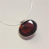 $2495 10K  Natural Rubellite(7ct) Necklace