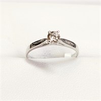 $1600 14K  Diamond(0.21ct) Ring