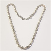 $300 Silver 25.27G 17" Necklace