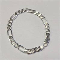$160 Silver 13G 8" Bracelet