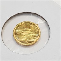 $650 24K  Panda 1.57G Coin