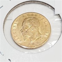 $2400 22K  1865 6.41G Coin