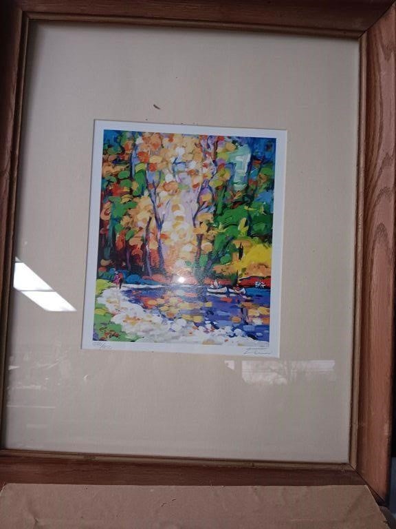 Local Michigan Artist Framed Art Print
