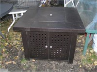 Large gas fire pit