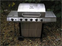 Stainless steel Carbroil barbeque