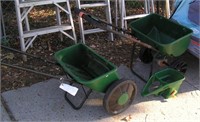 Group of 3 Scots seeders or fertilizer spreaders