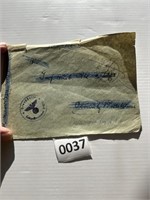 VTG German Feldpost Envelope Cover Stamped