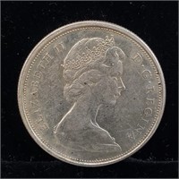 $50 Silver Canadian 50 Cents Coin