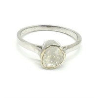 $240 Silver Diamond (0.55ct) Ring