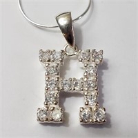 $160 Silver CZ Necklace