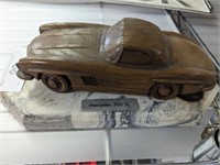 300 SL WOODEN ON MARBLE STAND