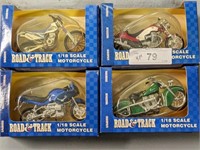 ROAD AND TRACK MOTOR CYCLE DIE CASTS