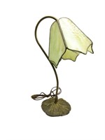 Vintage Tiffany Stle Goose Neck Lamp  18"T