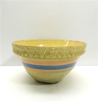 Antique Pottery Bowl 6"T x10.5"R