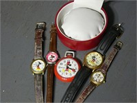 Disney Mickey Mouse Wrist & Pocket Watches