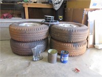 Tires 265/75/R16 14 Year Old W/Alum Rims