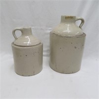 Stoneware Shoulder Jugs - worn
