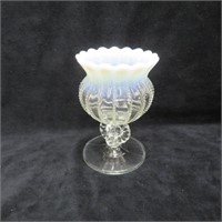 Northwood Opalescence Rose Bowl Vase - Vintage