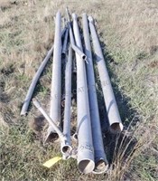 11 Pieces- 4" and 2" Irrigation  Pipe