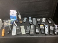 16 Remote Controls & Other Items