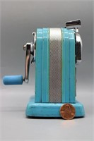 Vintage CARL Model 5-2 Blue Pencil Sharpener