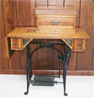 Wheeler & Wilson Oak Treadle Sewing Machine