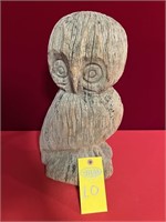 Carved Wooden Owl