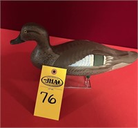 Captain Harry Jobes Carved & Painted Duck Decoy