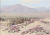 Edna Spangler Oil on Panel Landscape
