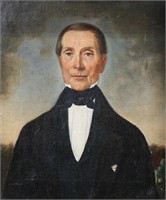Oil on Canvas Portrait of a Gentleman
