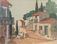 Denis Paul Noyer Lithograph Provence