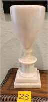 Alabaster Lighted Lamp