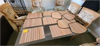 Lot of Bamboo Multi Color Placemats