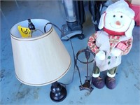 Snowman, Lamp, Candle Holder