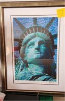 Farkas Statue of Liberty signed piece