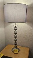 Brushed Nickel 5 tiered circle Lamp