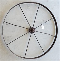 Antique Steel Wheels 24" Diameter