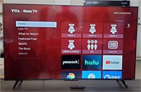 55" TCL Roku TV With Remote