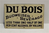 DuBois Budweiser sign