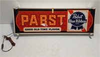 Pabst lighted sign