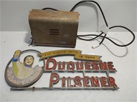 Duquesne neon sign