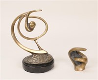 2 Bob Bennett Bronze Sculptures