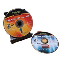 Dead or Alive 1 + Dead or Alive 2 XBOX Discs