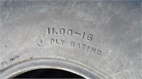 (2) Firestone 4 rib 11.00-16 Tires