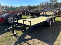 6.5x16' Skidsteer Trailer with Ramps