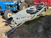 1977 Lowe 14' Boat with Trailer