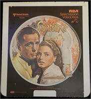 Casablanca RCA SelectaVision VideoDisc Movie