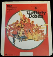 The Dirty Dozen RCA SelectaVision VideoDisc Movie